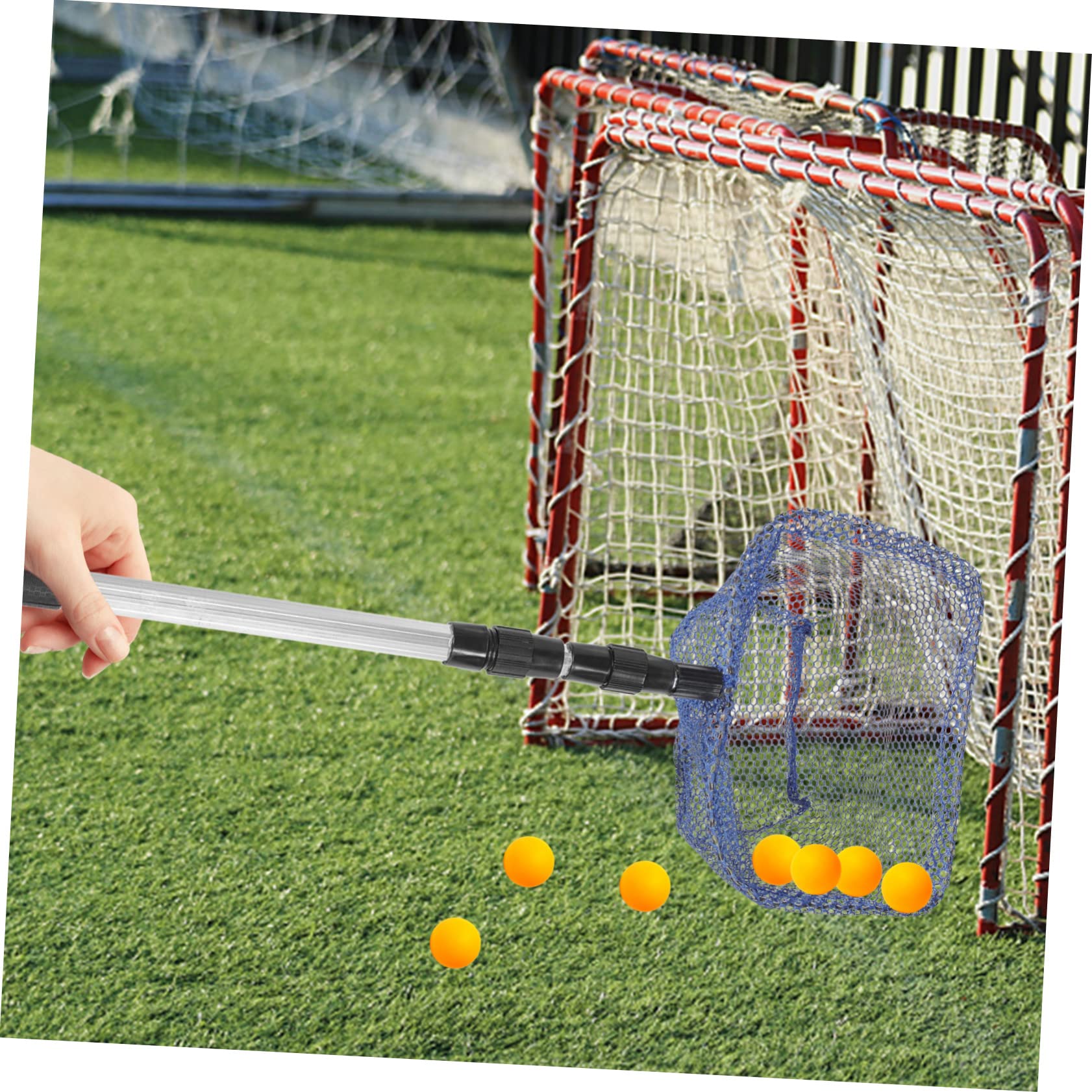 Recogedor De Pelotas De Tenis De Mesa SUPVOX – Mango Telescópico, Gran Capacidad, Para Entrenamiento Y Competición