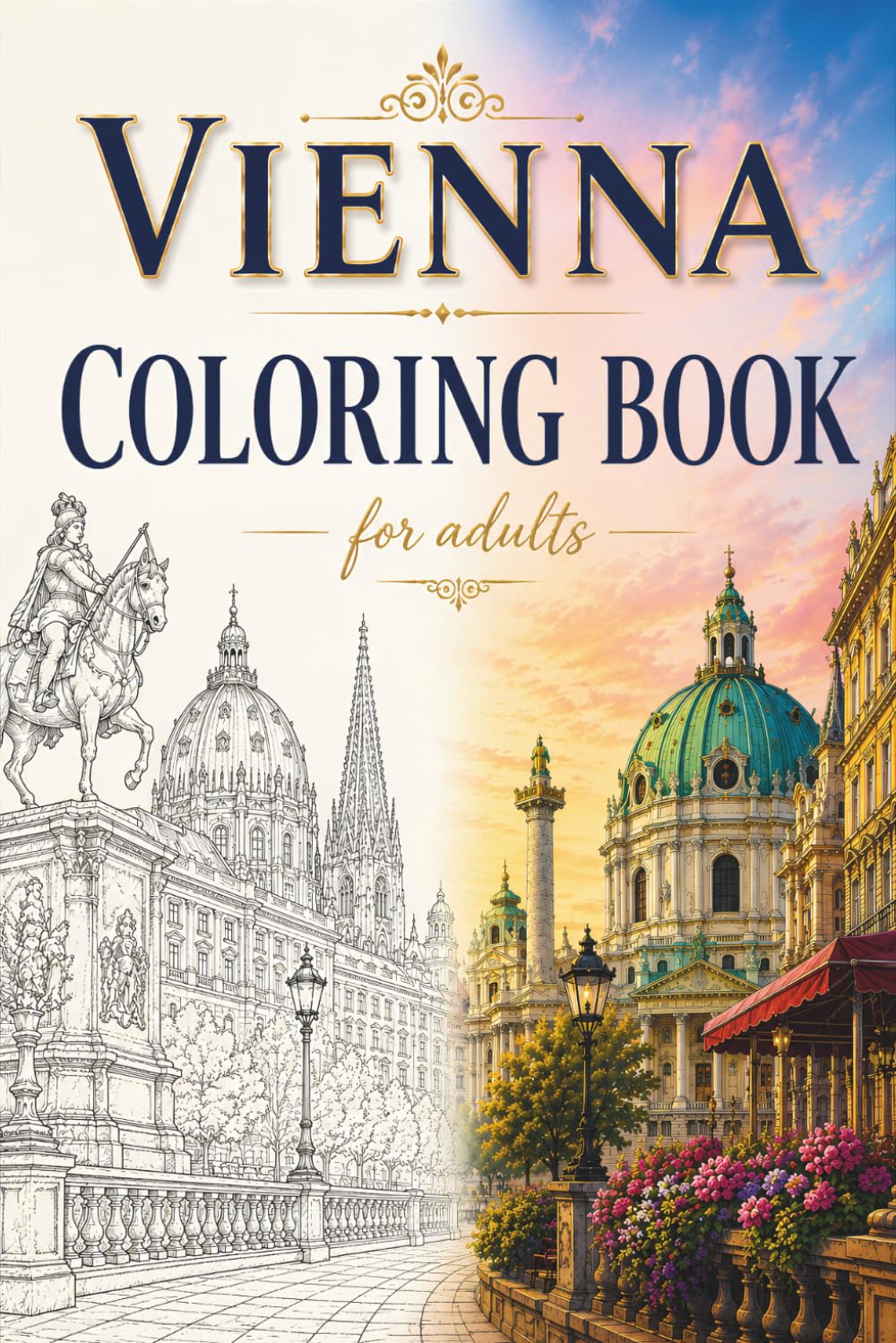 Vienna Coloring Adventure: 30 Beautiful Landmarks and Hidden Gems to Explore Through Art (Around the World in Color)