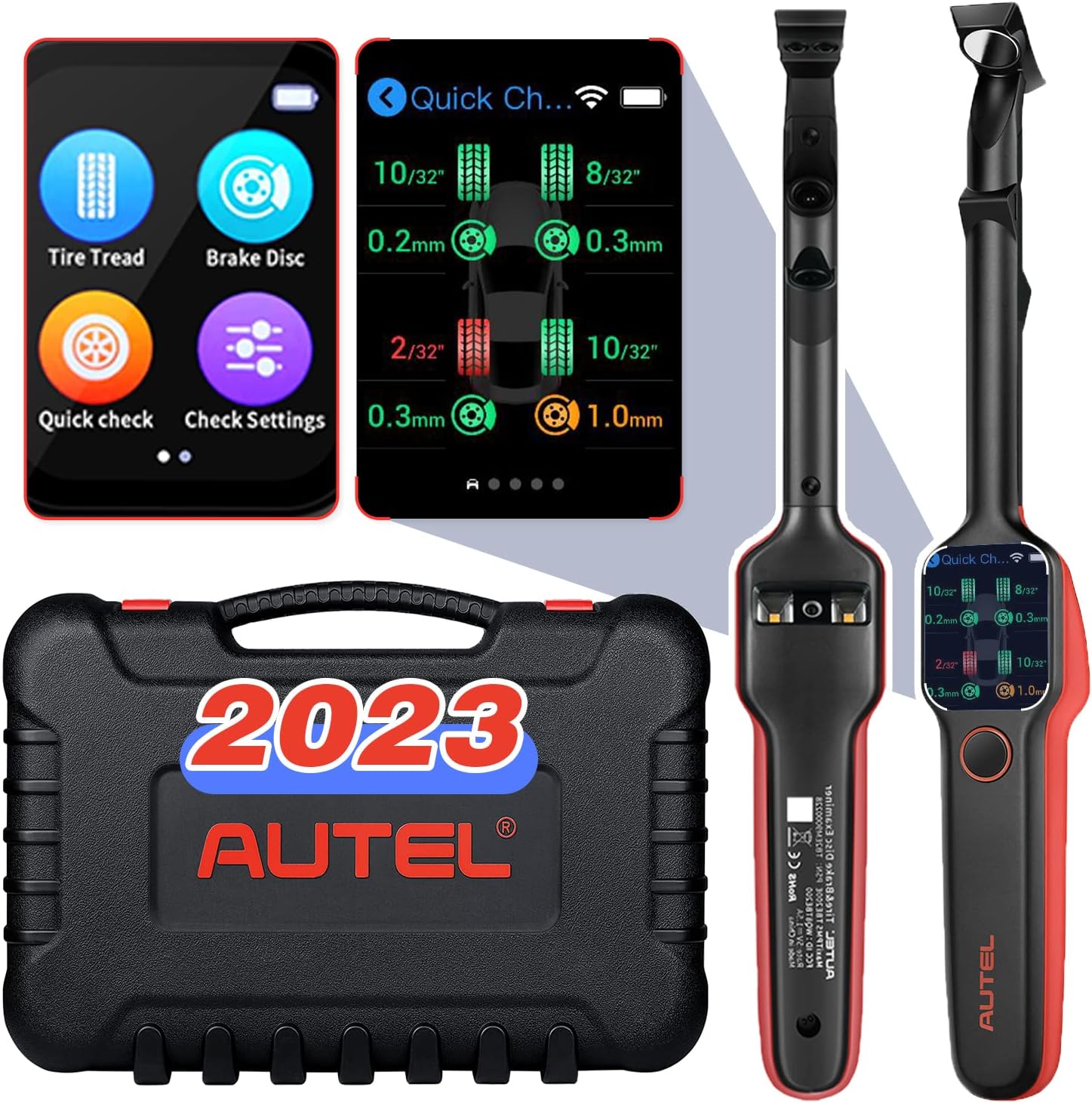 Autel MaxiTPMS TBE200 (E) Tire Brake Examiner, 2023 Newest Automotive