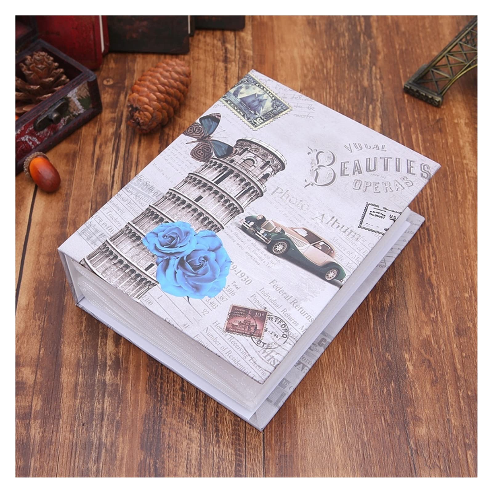 GLigeT Album fotograficzny 100 zdjęć kieszeń na zdjęcia album śródmiąższowy prezent dla dzieci nadaje się do albumów fotograficznych rodziny, albumów fotograficznych przyjaciół, albumów