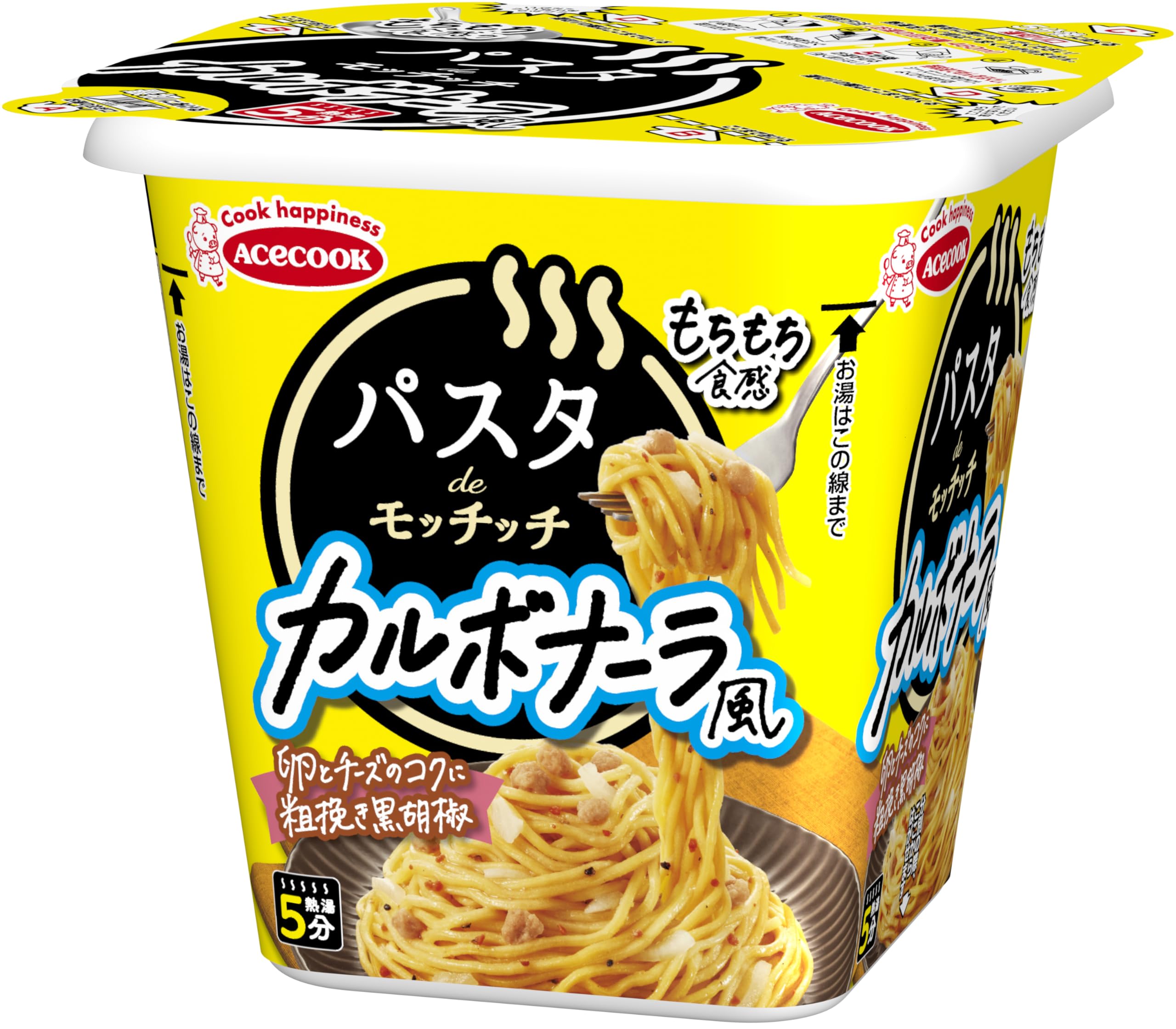 ◆カルボナーラ◆ Amazon.co.jp: エースコック パスタDEモッチッチ カルボナーラ風