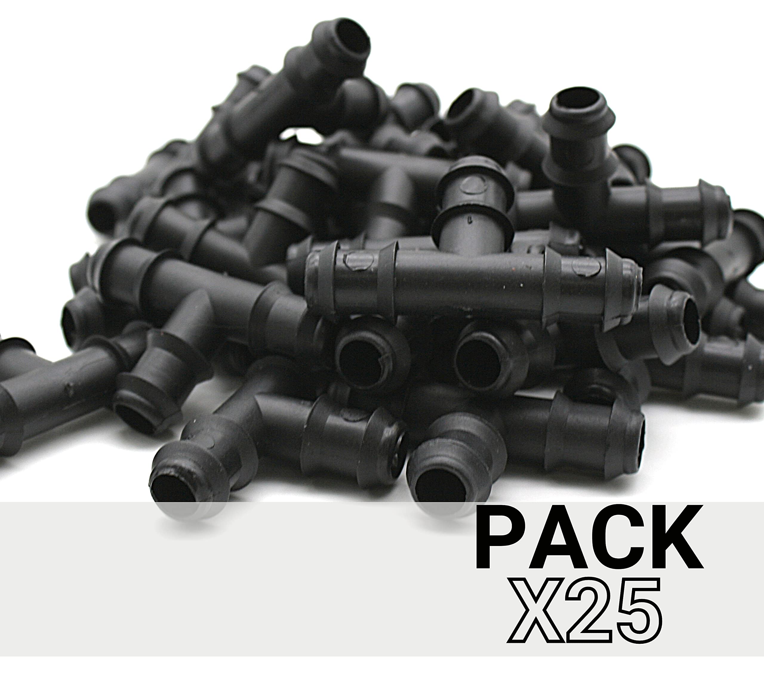 Kit Irrigation Kit D'Irrigation 30 Pièces - Connecteurs Droits, En T Et Coudes 90° Pour Tuyau 16 Mm (13 Mm Intérieur) - Arrosage Goutte à Goutte Jardin Connecteurs Tuyau 16mm