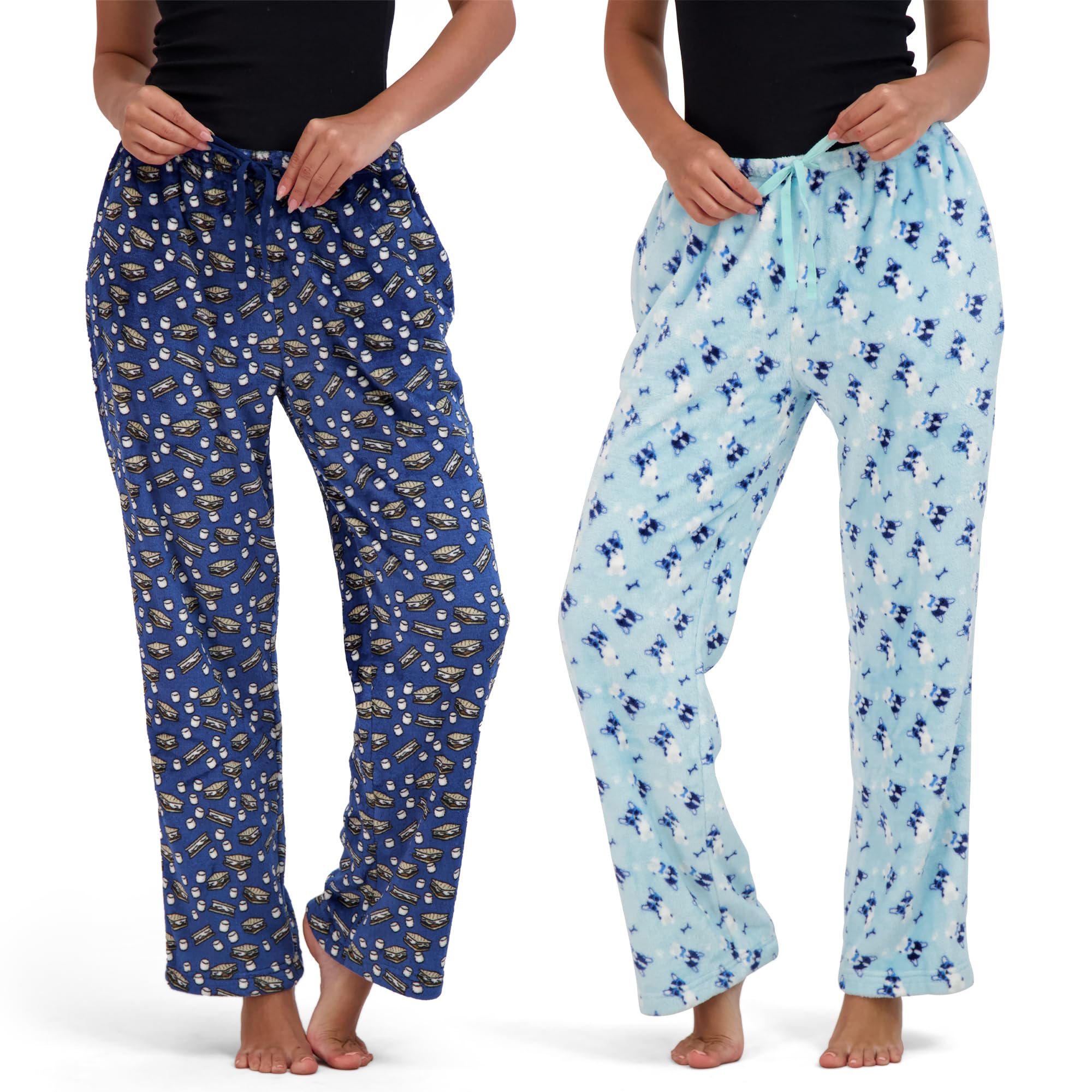 Buy Forever 21Womens Plush Pants Soft & Cozy Pajamas for Women, Women