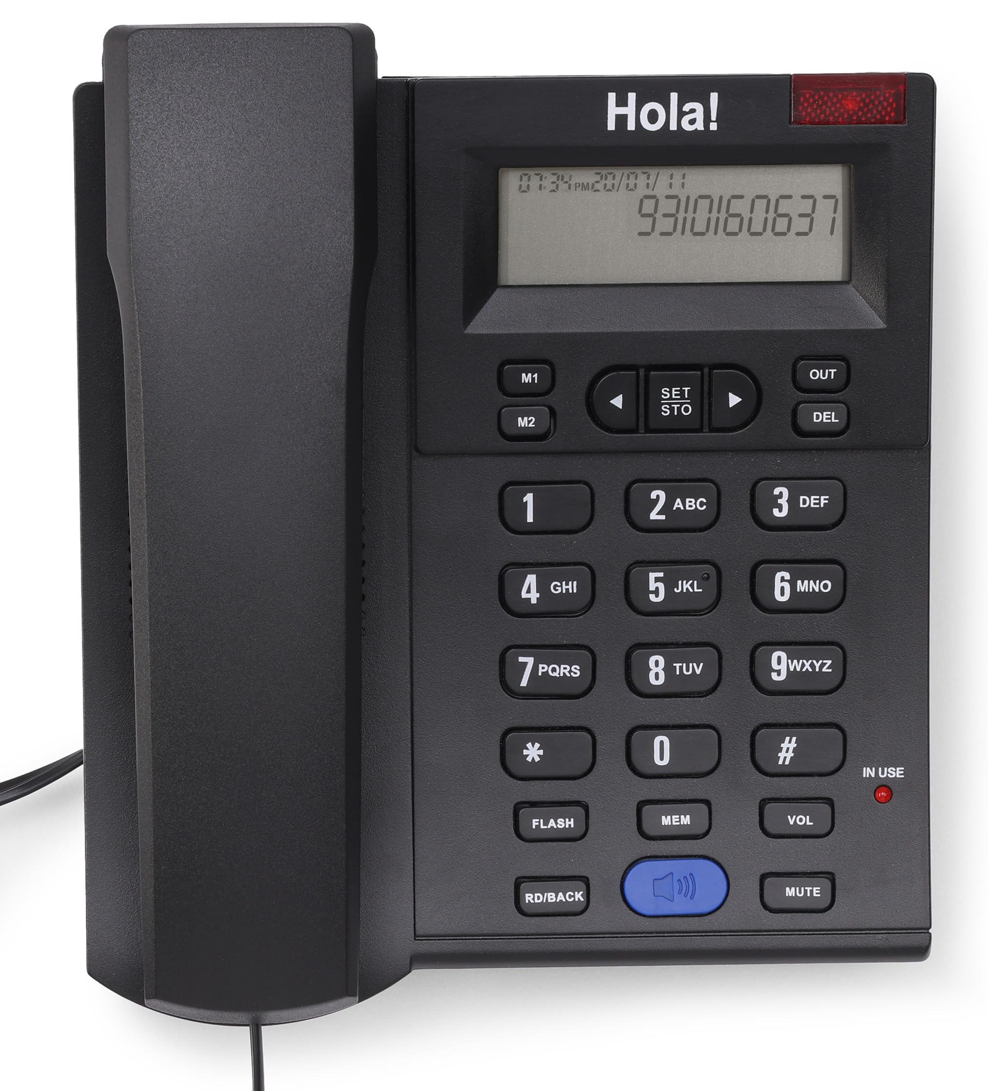 Hola TF 610 Caller Id Speaker Phone with Memory