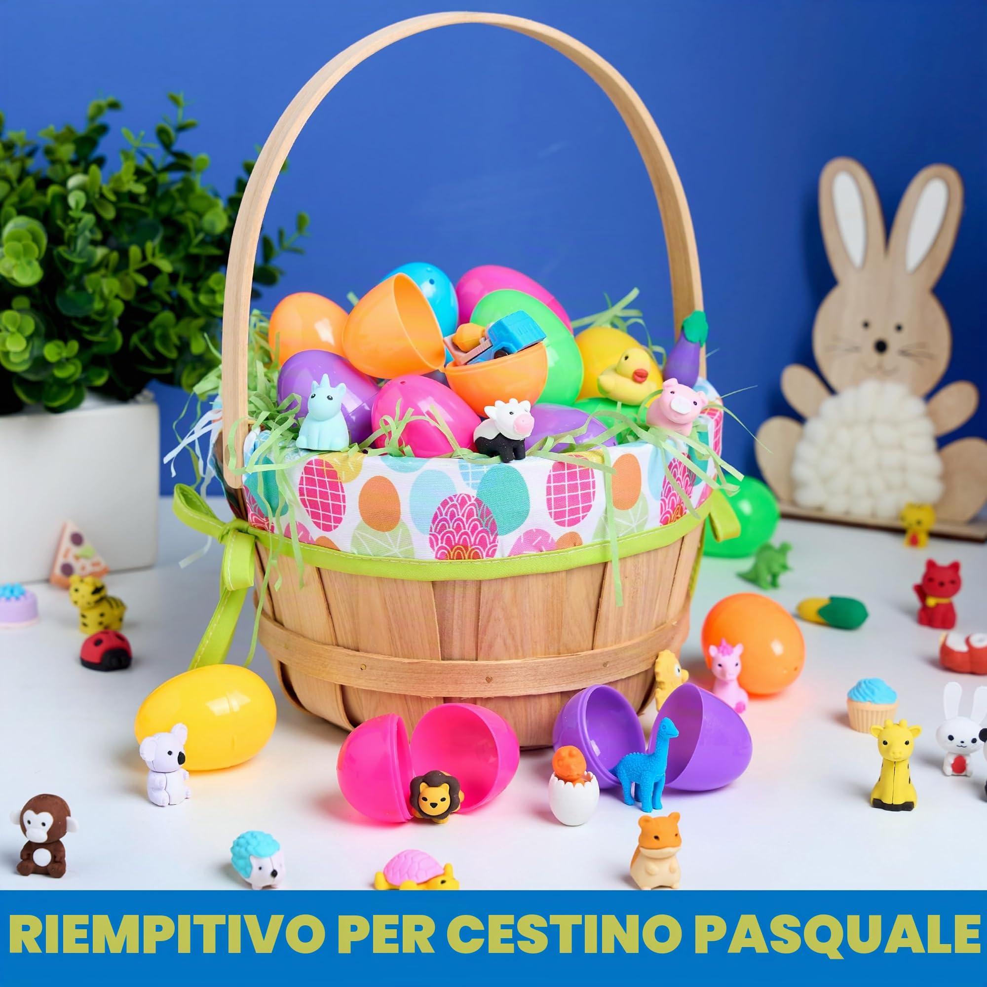 JOYIN 36 Gomme da Cancellare Animali 3D, Mini Gomme da Matita Divertenti e Carine per Bambini, Premi per la Classe, Bomboniere, Animali da Scrivania, Scatola del Tesoro, Regali di Compleanno