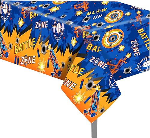 Miniatura 44 de CC HOME 1 pieza de mantel de plástico para fiesta de los 90 de 54 x 87 pulgadas de largo, mantel vintage retro de los 90 de hip hop, tema de 1990