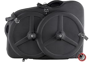 CyclingDeal Bike Travel Case - EVA Material, TSA Lock