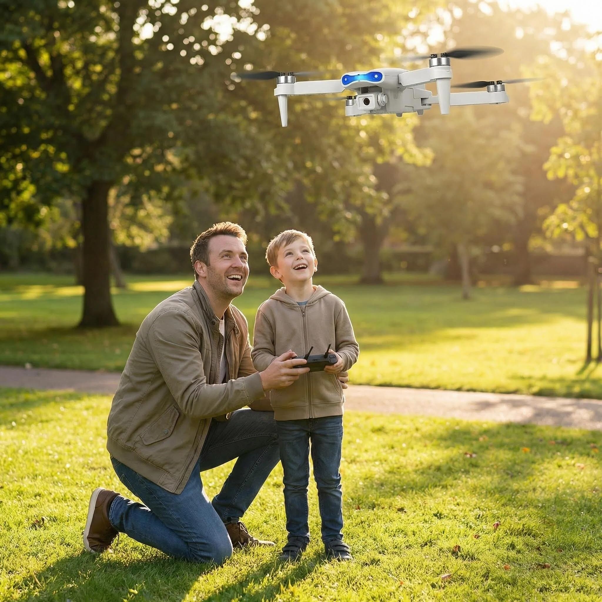 Drone z kamerą 4K EIS, 62 minuty lotu, poniżej 249 g, transmisja FPV 4KM, maks. 16 m/s, Follow-Me/Return, Quadrocopter RC dla początkujących i dorosłych