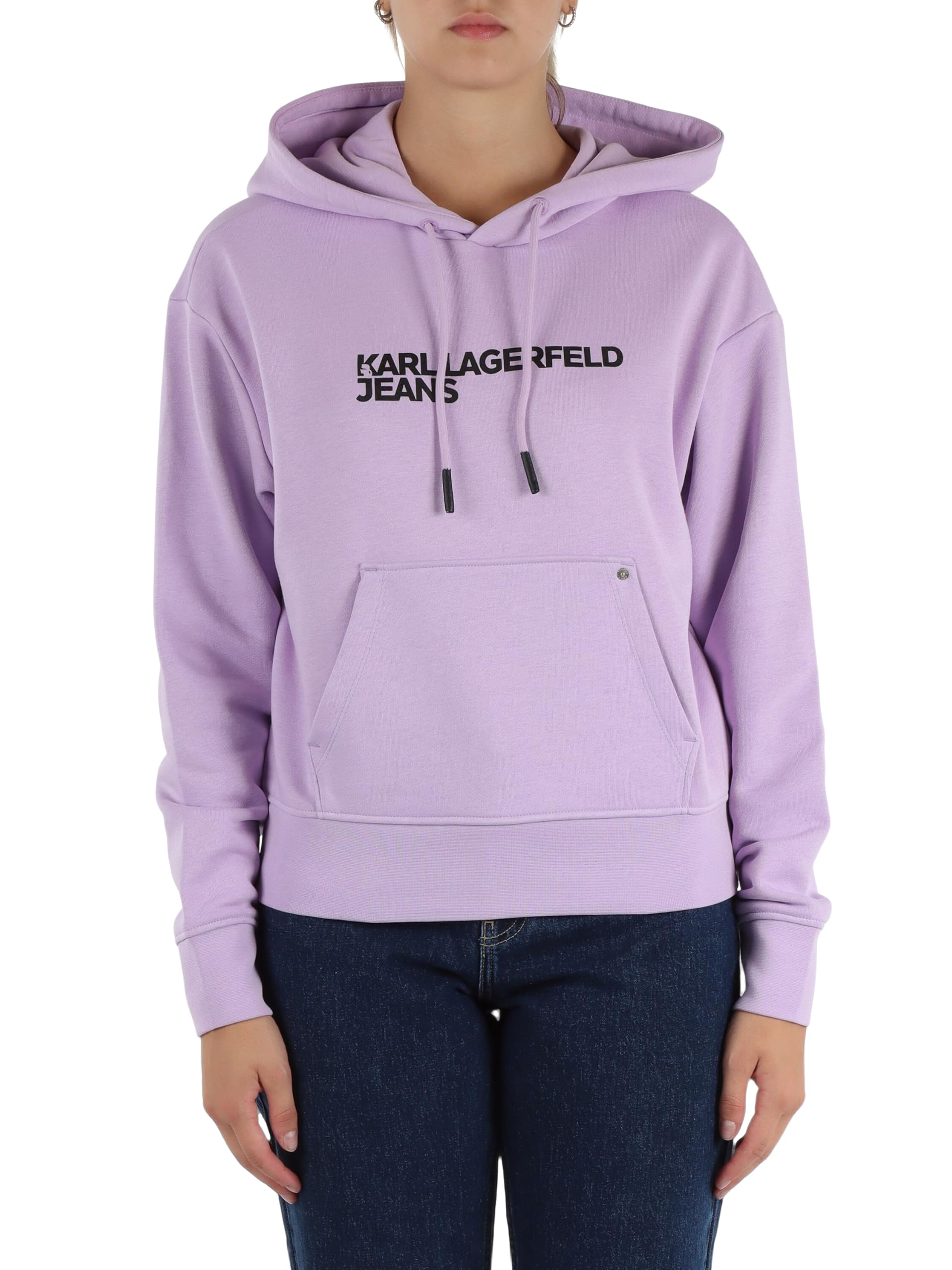 Karl Lagerfeld Jeans Mujer Regular Logo Hoodie