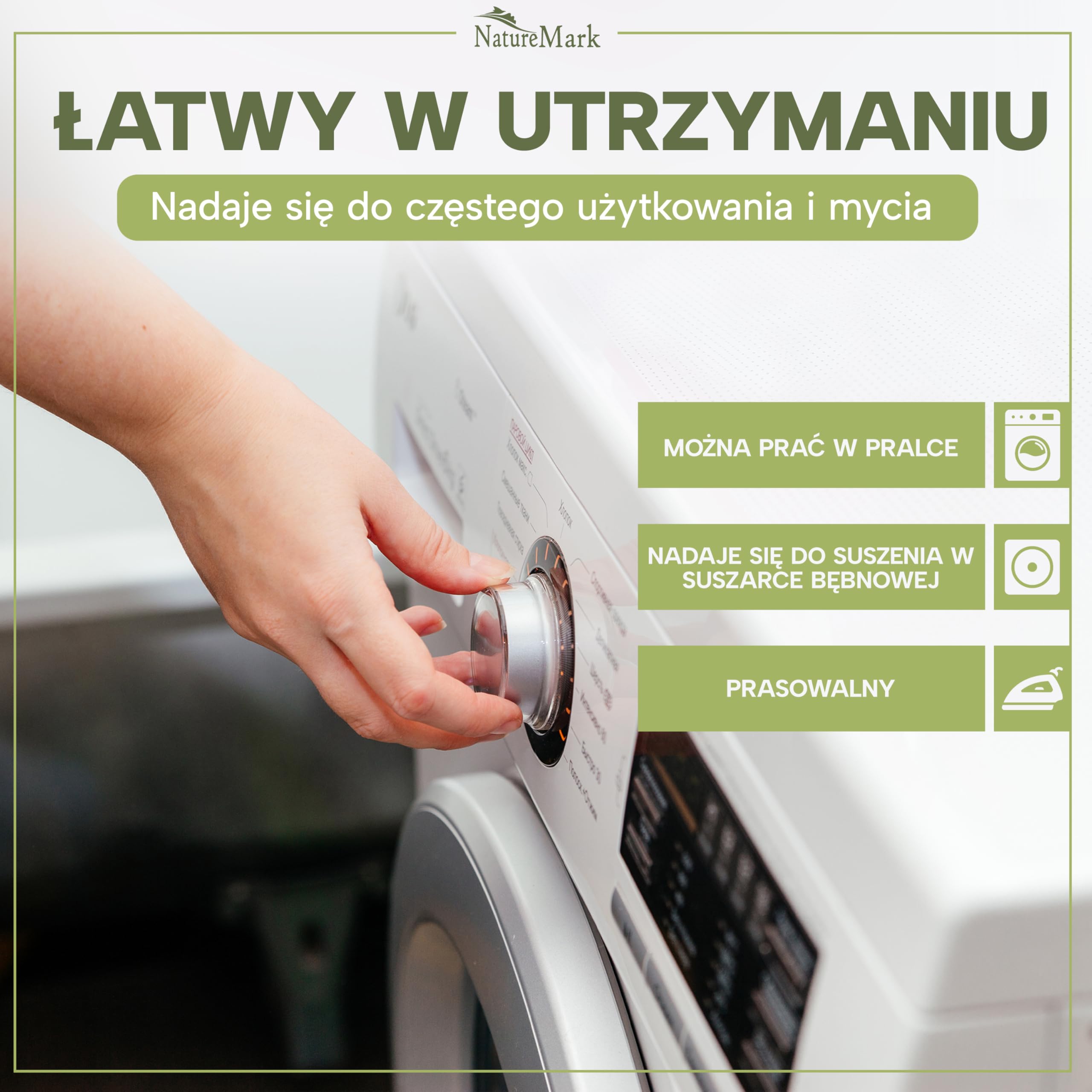 NatureMark Ręczniki gościnne – Zestaw 12 sztuk (30x50 cm), 100% bawełna, certyfikat Oeko-Tex, miękkie, chłonne i łatwe w pielęgnacji – Do łazienki, dla gości i spa – Kolor Antracyt/Szary