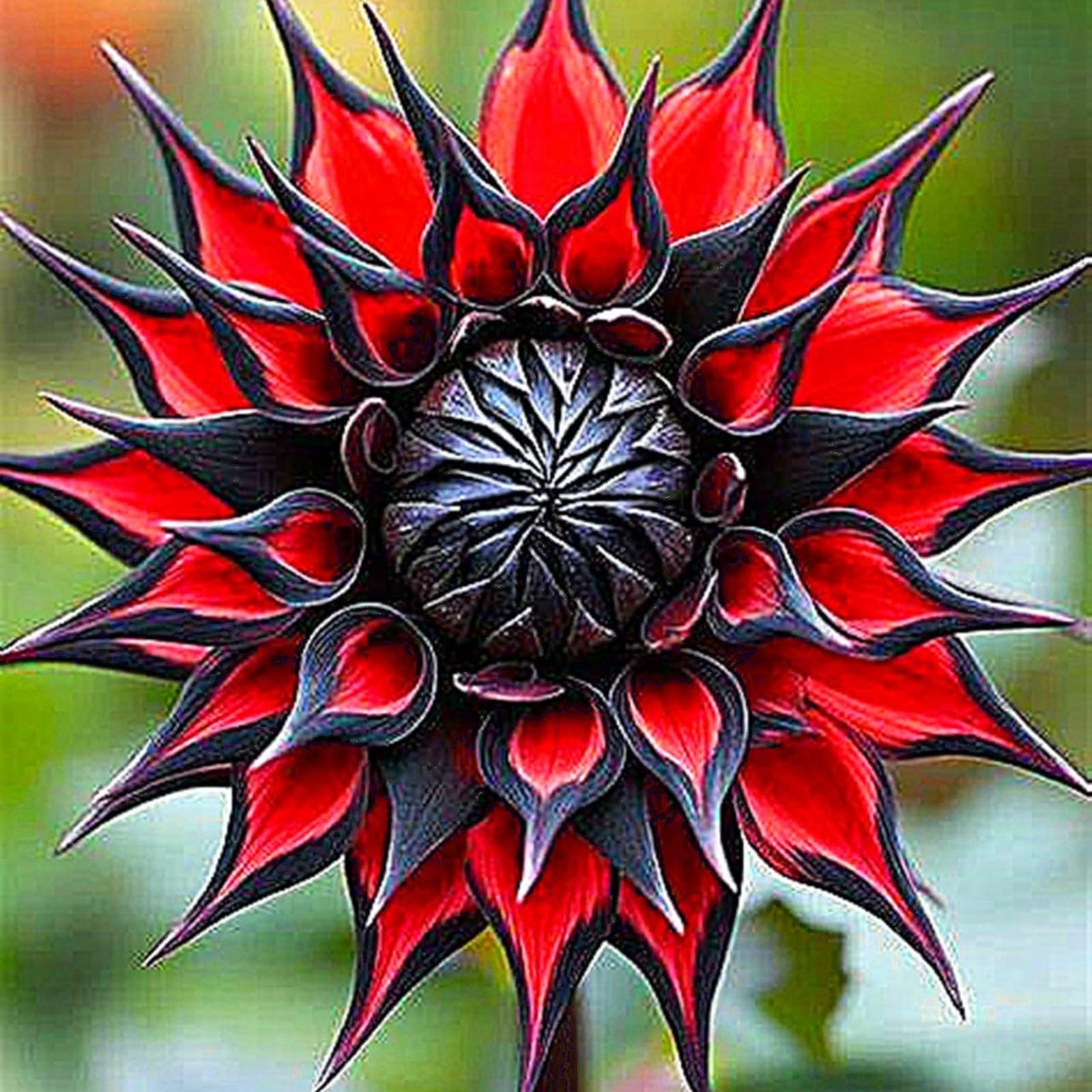 Dahlia Bulbs Mix for Planting Now UK,Hardy Perennial,Strong Plants That Grow Well,Dahlia Tubers Bulk,Flowering Rhizome,Gift Ready,Iridescent,Wedding Flowers,Cut Flowers.-6bulbs-B