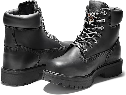 Miniatura 8 de Bota aislada Timberland Pro Direct Attach, de 6 pulgadas, con punta de acero de seguridad, impermeable., negro, 11.5 D(M) US