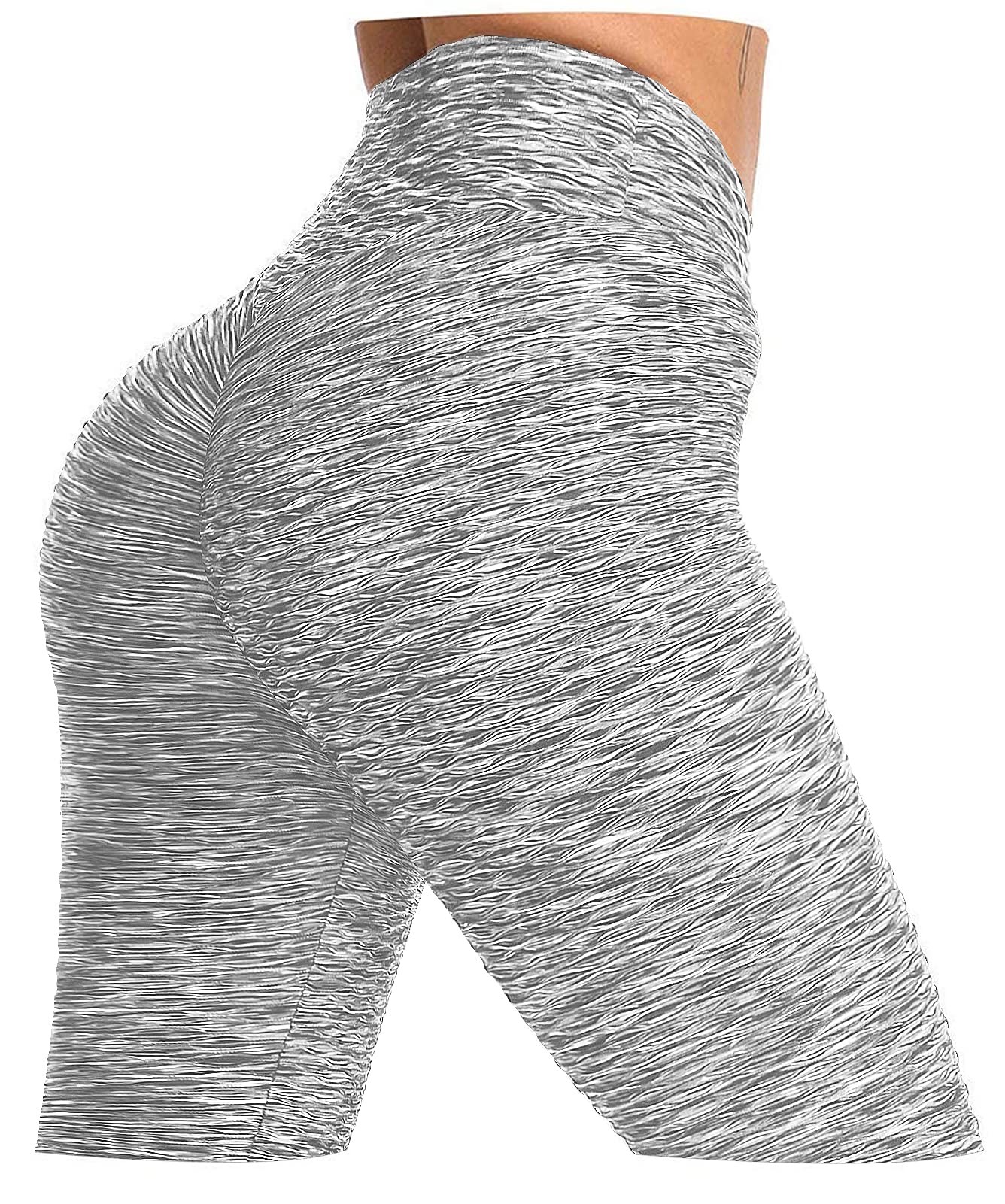 AIMILIAButt Lifting Anti Cellulite Leggings for Women High Waisted Yoga Pants Workout Tummy Control Sport Tights