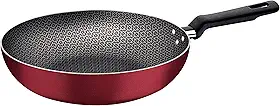 Frigideira Funda Tramontina Loreto em Alumínio com Revestimento Interno e Externo em Antiaderente Starflon Max Vermelho 24 cm 2,2 L