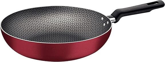 Frigideira Funda Tramontina Loreto em Alumínio com Revestimento Interno e Externo em Antiaderente Starflon Max Vermelho 24 cm 2,2 L