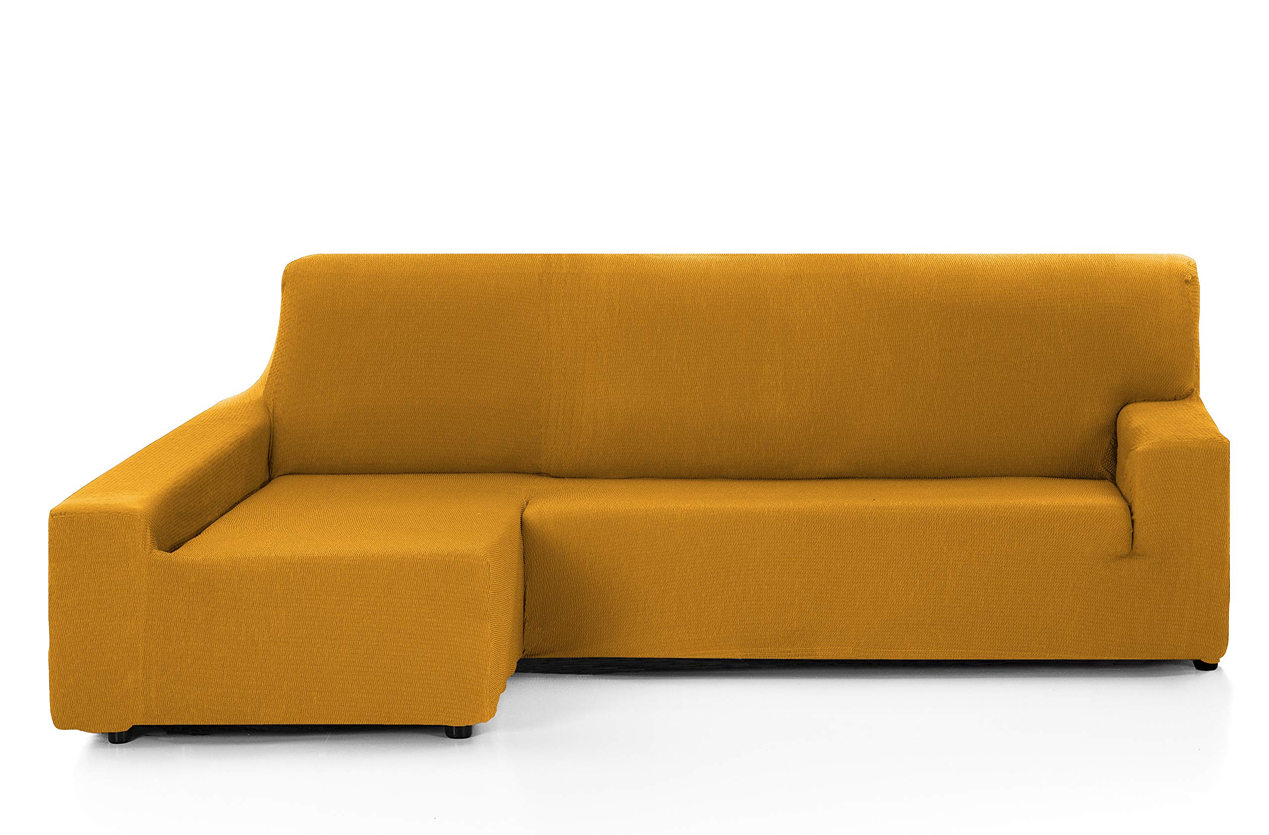 Martina Home Tunez Brazo izquierdo Cotton Chaise Longue Cover Mustard
