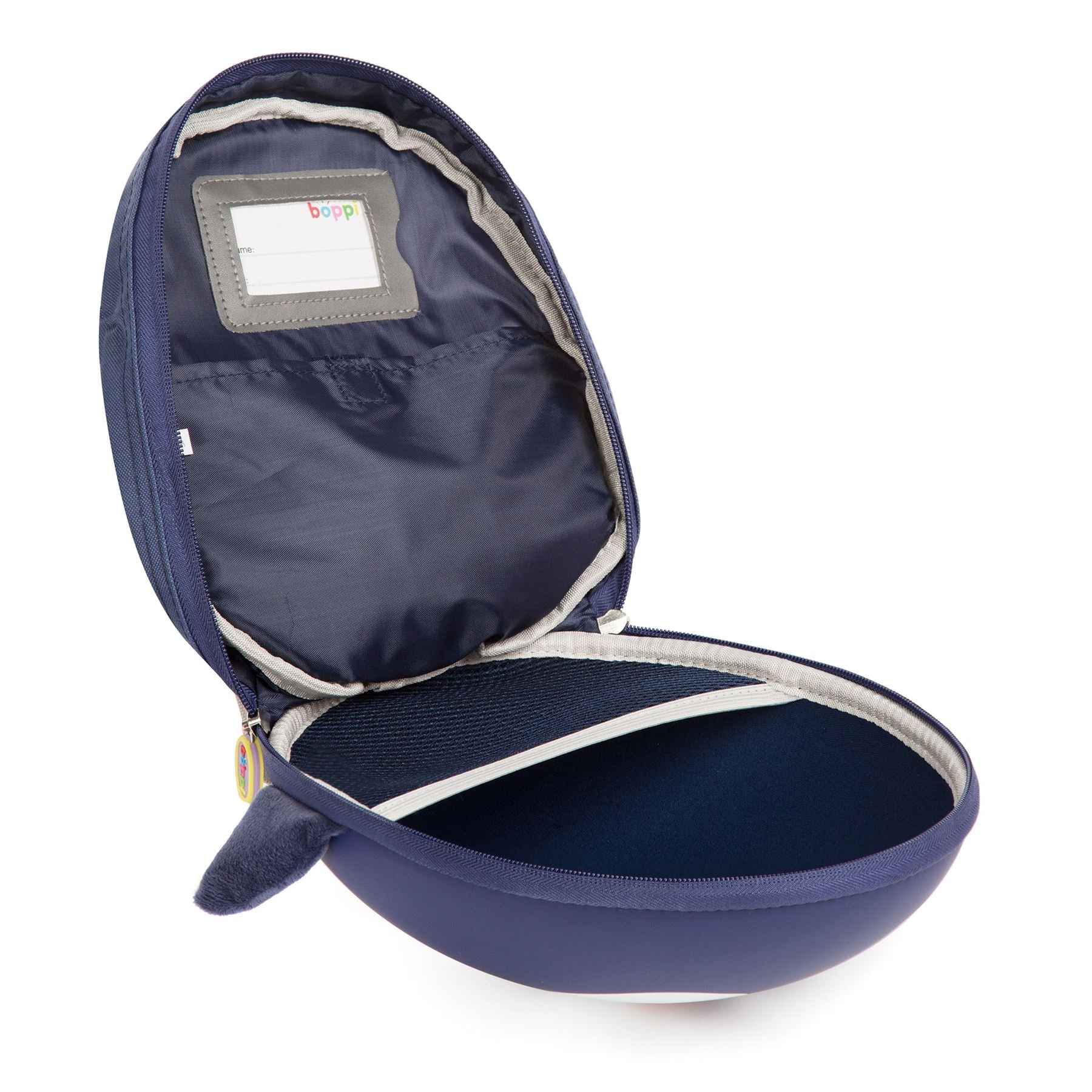 boppi Tiny Trekker Zaino da viaggio per bambini - Zaino 4 litri - Pinguino Blu