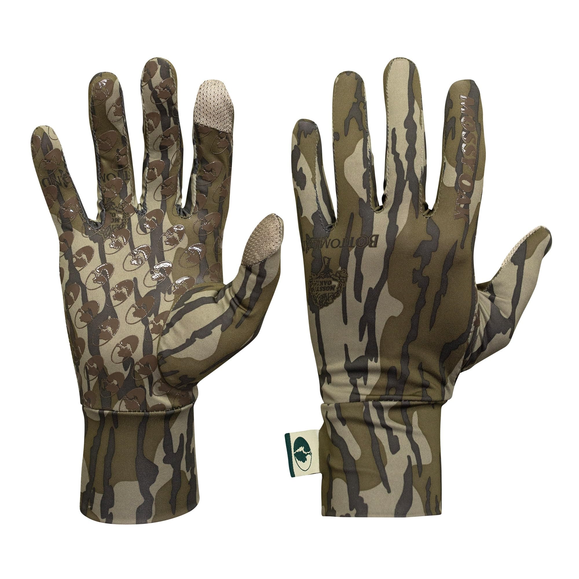 Mossy OakMens Lightweight Camo Hunting Gloves