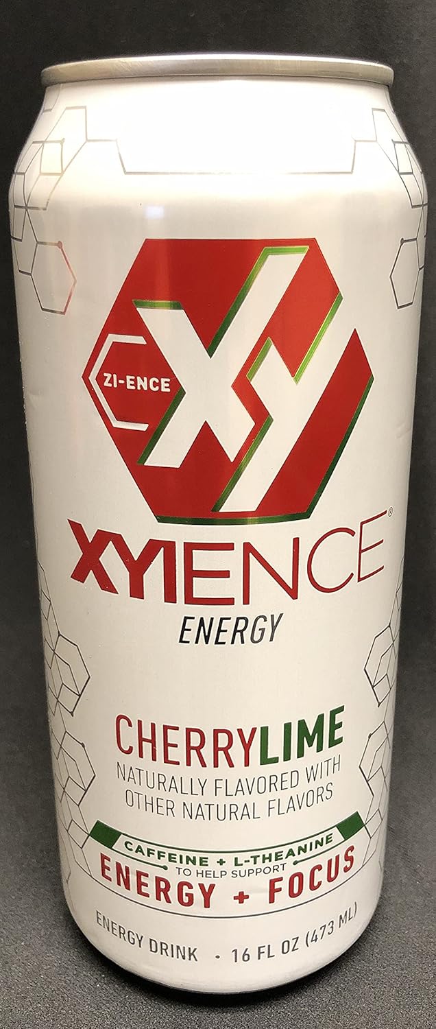 Xyience Energy Cherry Lime Energy Drink, 16 Ounce (24 Cans