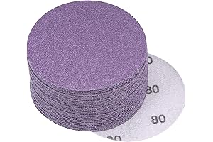 30 Pieces Premium 3-Inch Sanding Discs featuring Hook and Loop Backing