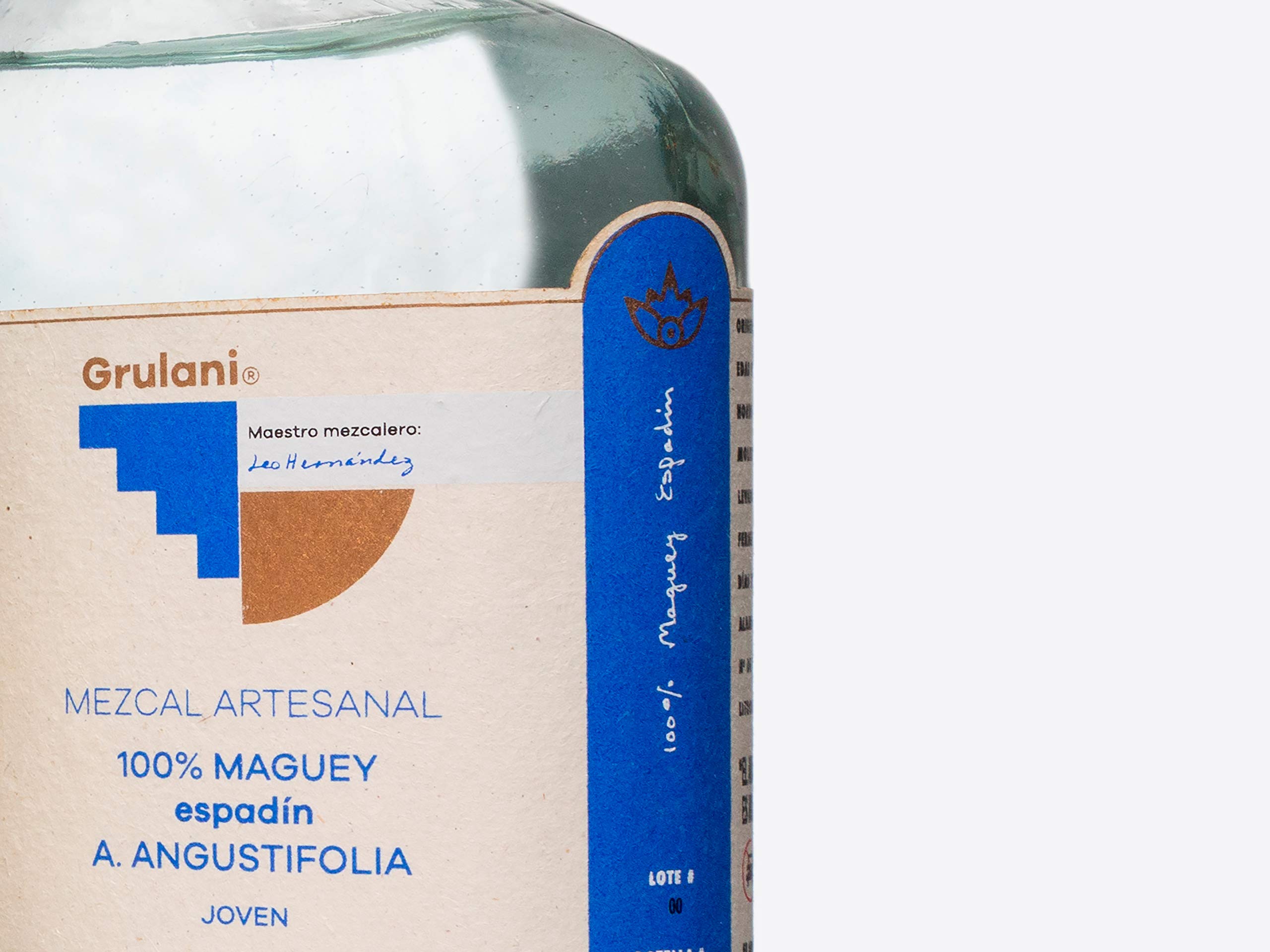 MEZCAL ARTESANAL GRULANI 100% Espadin