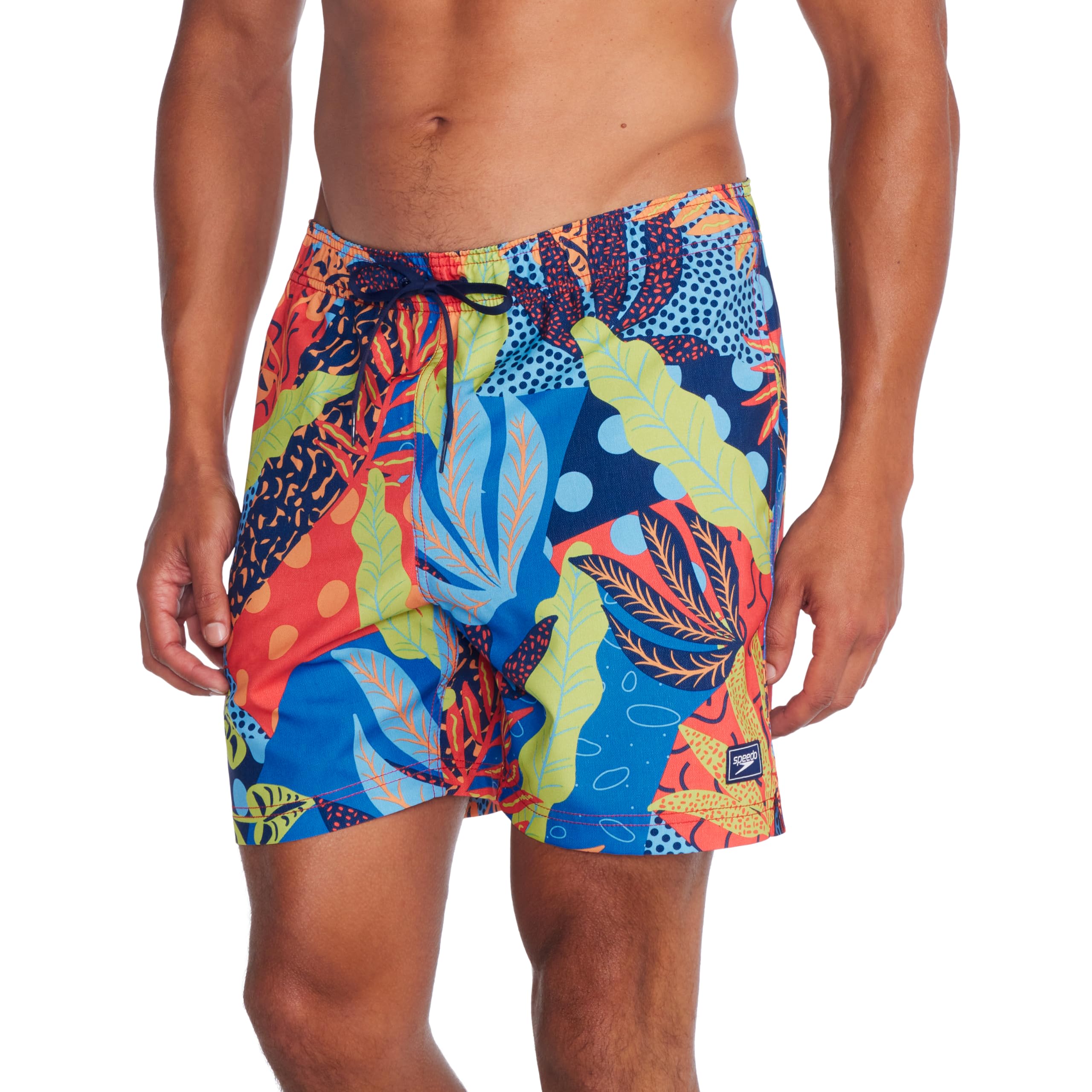 speedo Men's Swim Trunk Mid Length Redondo Printed-picture-10