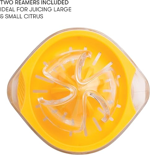 Miniatura 4 de Exprimidor de cítricos con taza medidora amarillo