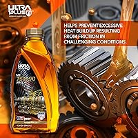 Vista 3 de ULTRA 1PLUS Aceite de engranajes sintético SAE 75W-90, API GL-4 - Transmisión y fluido diferencial (12 QTS)