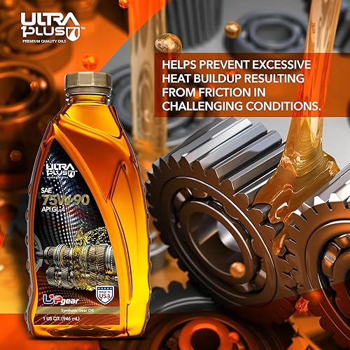 Miniatura 3 de ULTRA 1PLUS Aceite de engranajes sintético SAE 75W-90, API GL-4 - Transmisión y fluido diferencial (12 QTS)