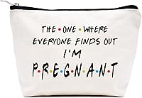 Vista 120 de LIBIHUA Bolsa de maquillaje para mujer, bolsa de cosméticos regalos para ella, bolsa de viaje femenina, Beige natural, 283-a mi increíble tía futura