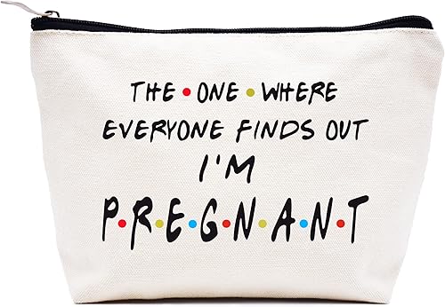 Miniatura 120 de LIBIHUA Bolsa de maquillaje para mujer, bolsa de cosméticos regalos para ella, bolsa de viaje femenina, Beige natural, 283-a mi increíble tía futura