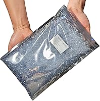 Vista 209 de Genie Crystal ss34 Red Glass Rhinestones 288 Pcs, 7.0 mm Big Light Siam Flatback Rhinestone, Diamond Cut Gems for Crafts, Face Mask, Makeup