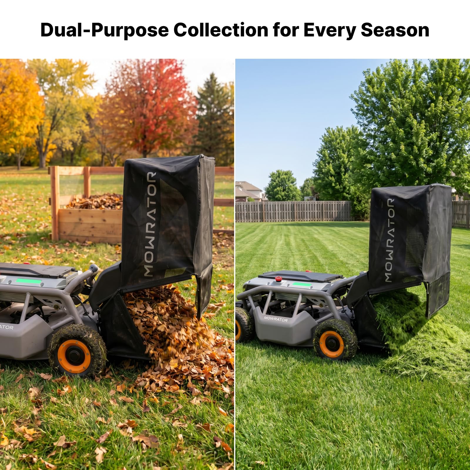 Mowrator Auto Dumping Bag S1 - Cortacésped