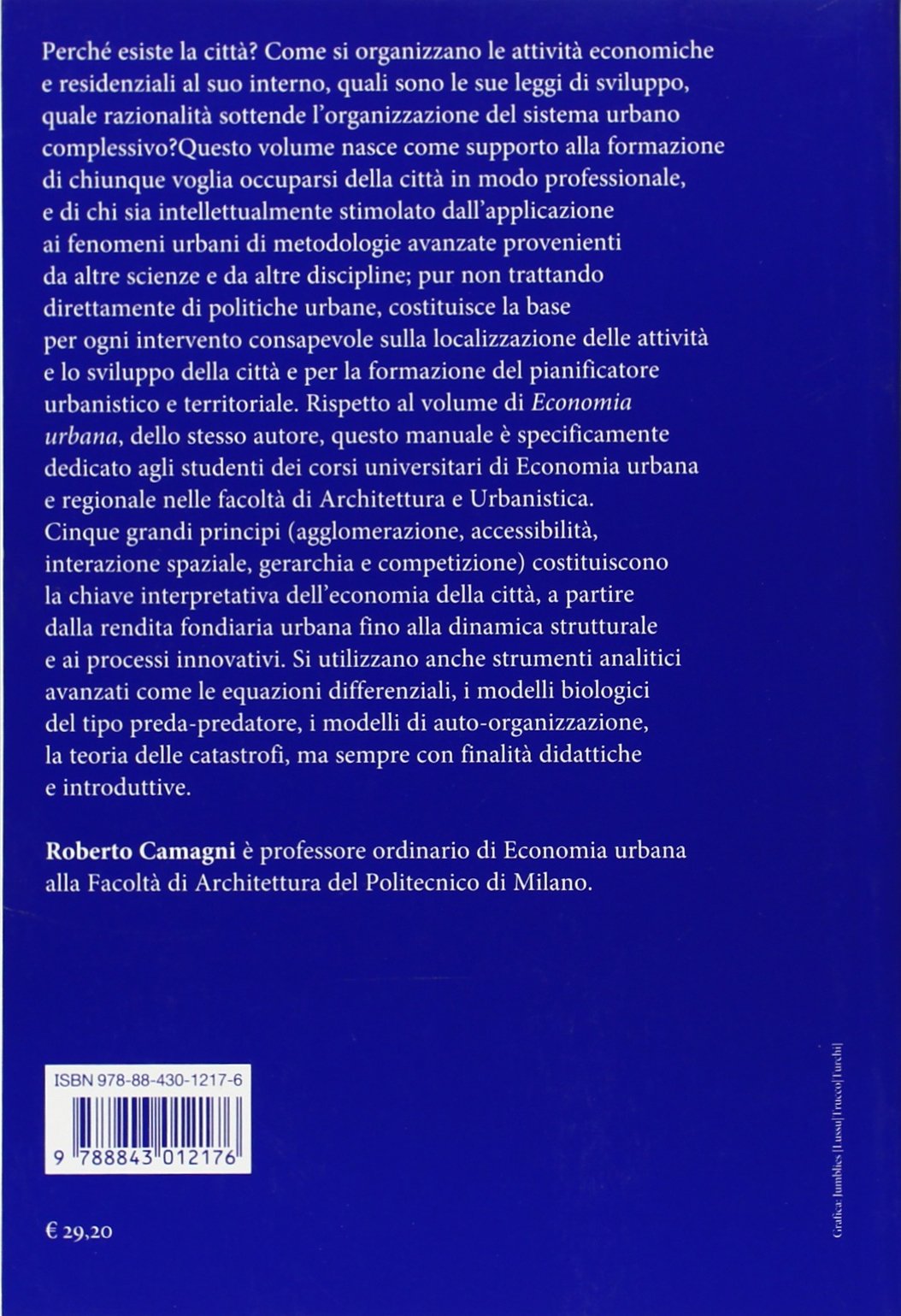 Principi di economia urbana e territoriale