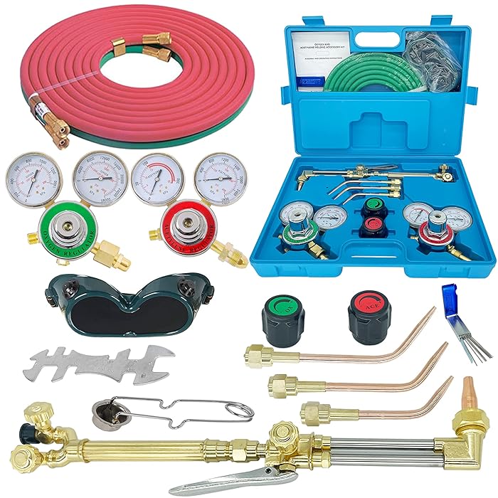 Buy RX WELD Oxygen & Acetylene Gas Cutting Torch and Welding Kit