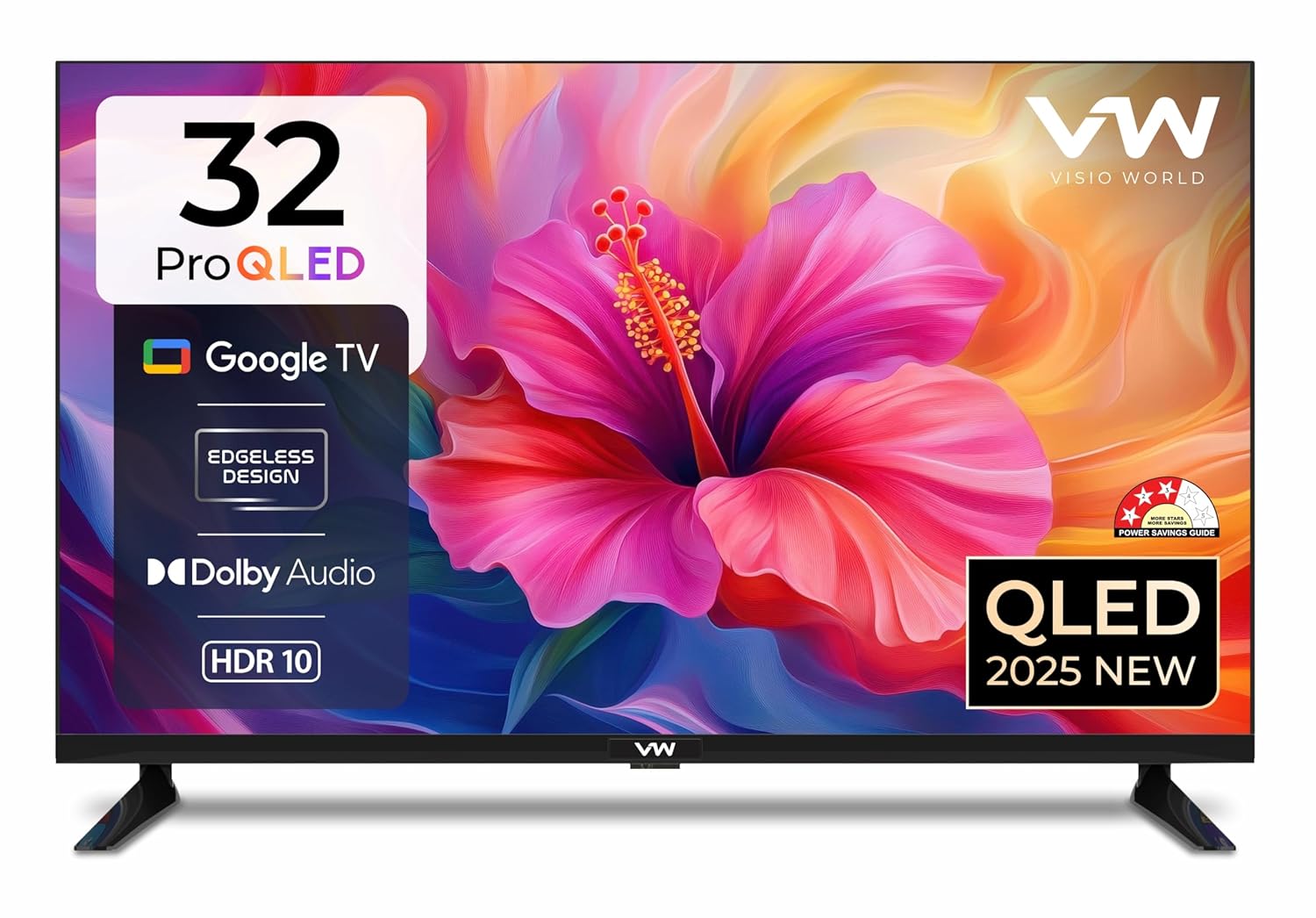VW 32″ Pro Series HD Smart QLED Google TV