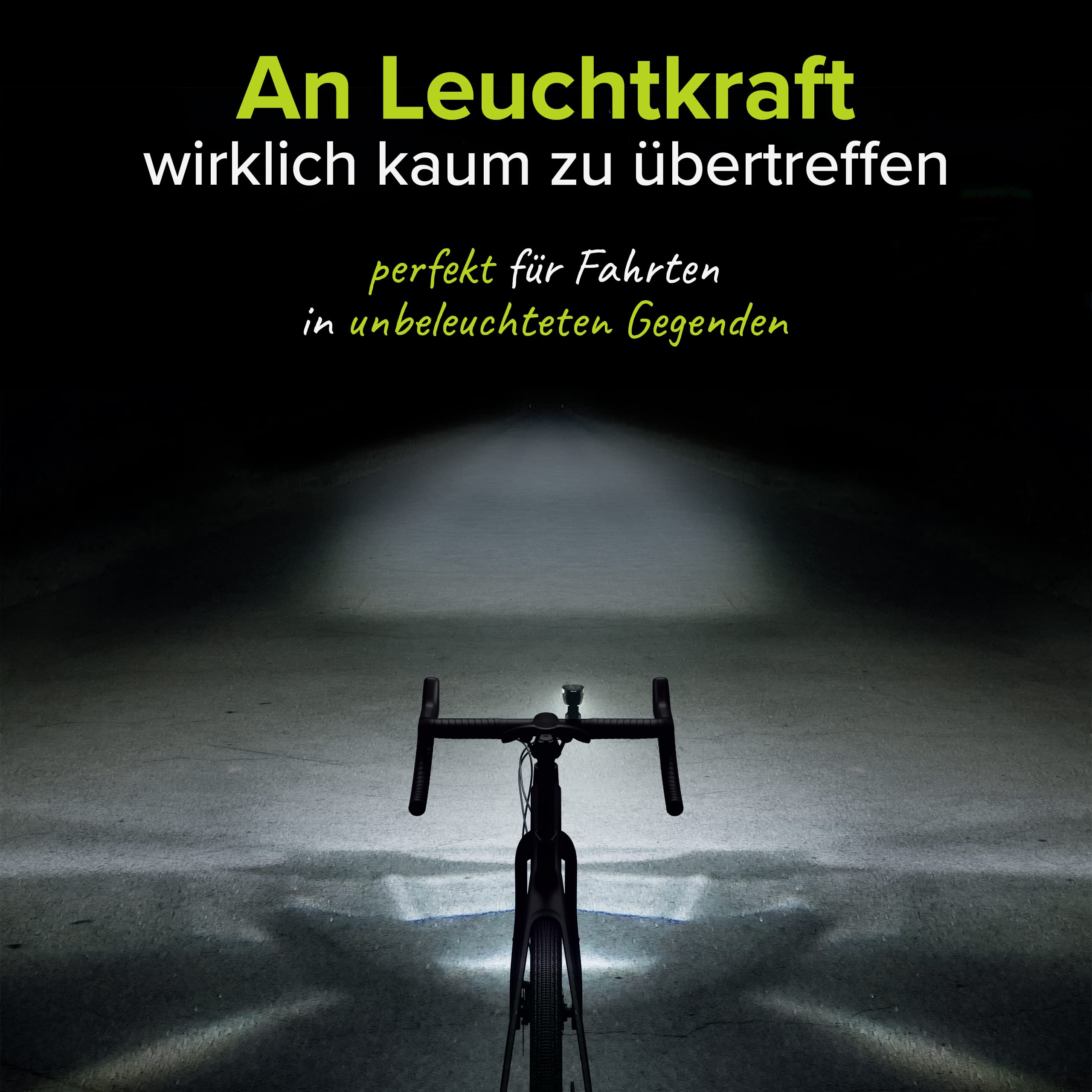VELMIA Lumiere Velo Avant et arrière - Lampe Velo LED avec Batterie USB Rechargeable, 8,5h autonomie - Montage Facile sans Outils, étanche IPX4 - lumière Velo pour sécurité et Conduite de Nuit