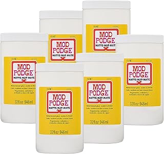 CS11303 Waterbase Sealer, Glue and Finish, 32 oz, Matte (Pack of 6)