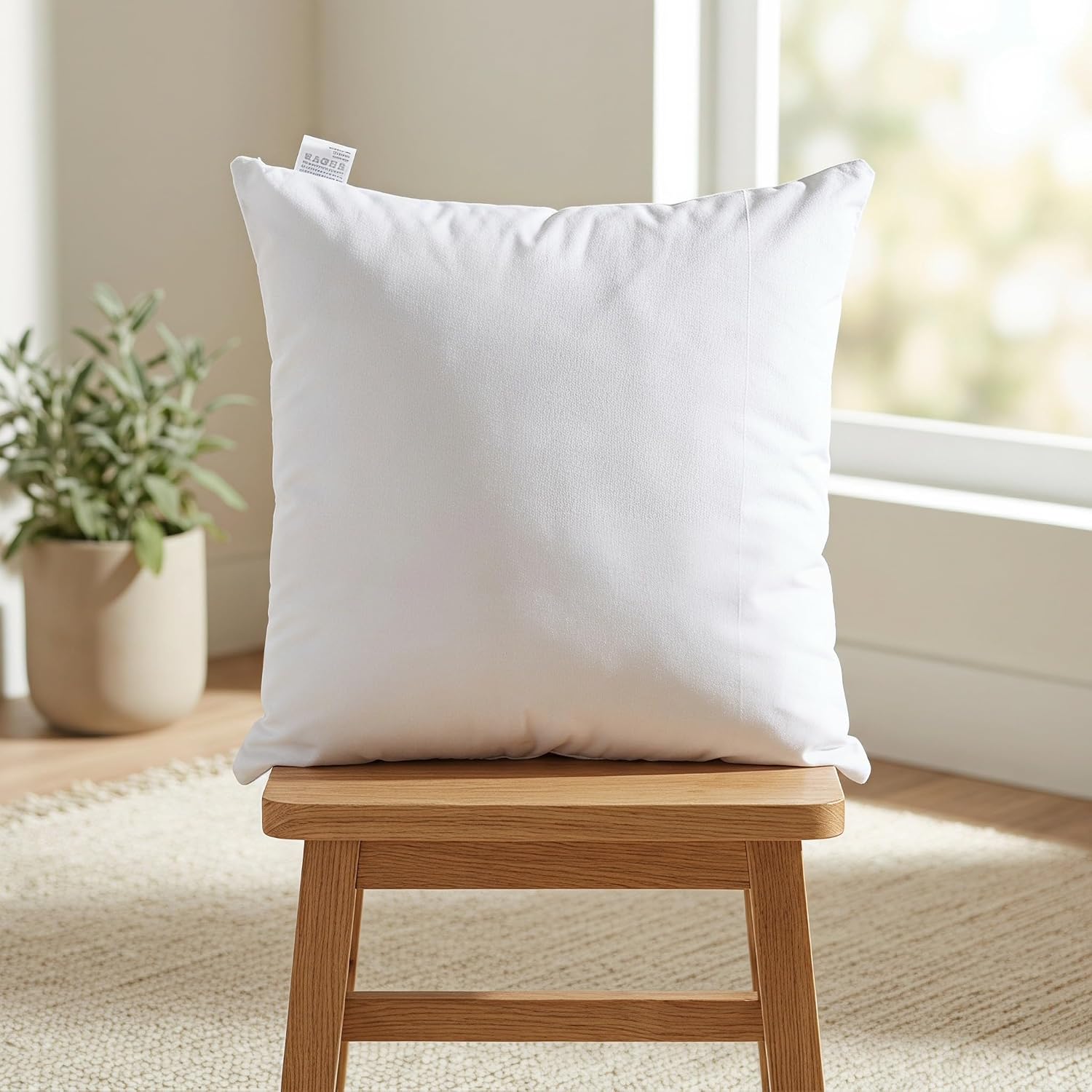 Zerodeko 17.7x17.7 Pillow Inserts for 15.75'' Pillowcase, Non-Woven