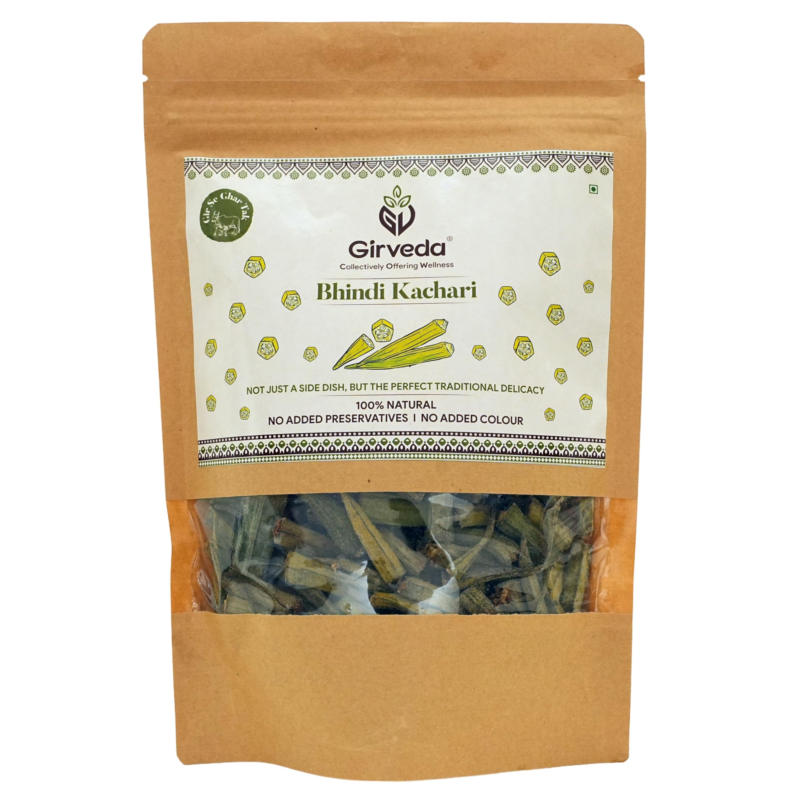 Girveda Bhindi (Ladies-Finger) (Okra) Kachari 100gm (B0D79HV3DH) Amazon Price History, Amazon Price Tracker