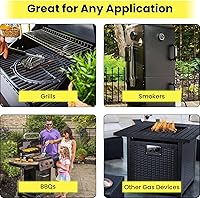 Vista 7 de Tapas de encendido de botón para interruptor de batería AA, perilla de generador de chispas con resortes para repuesto para tapa de interruptor