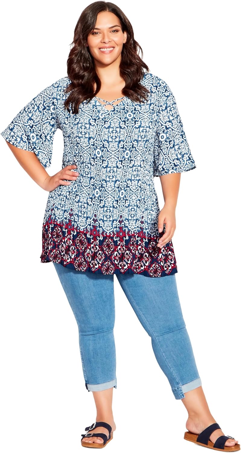 Avenue Women's Plus Size Tunic FAIRVILLE PLTD