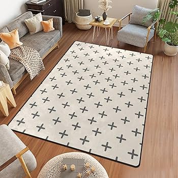 Amazon.com: Amorettise Modern Soft Rugs 7' x 5' Beige