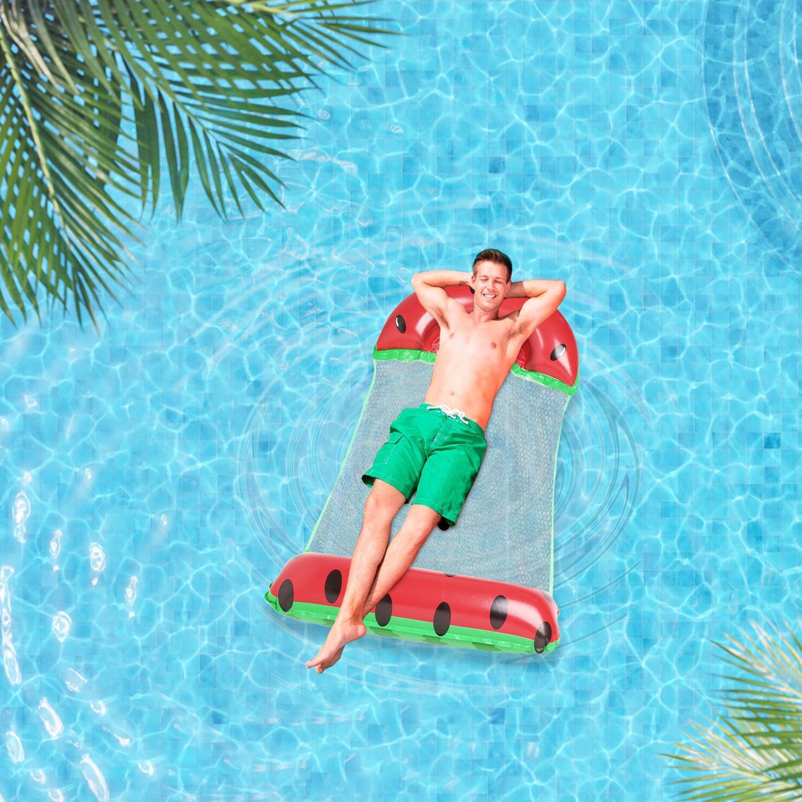 Coole Pool-Hängematte Für Erwachsene - Perfekt Für Sommer, See & Urlaub