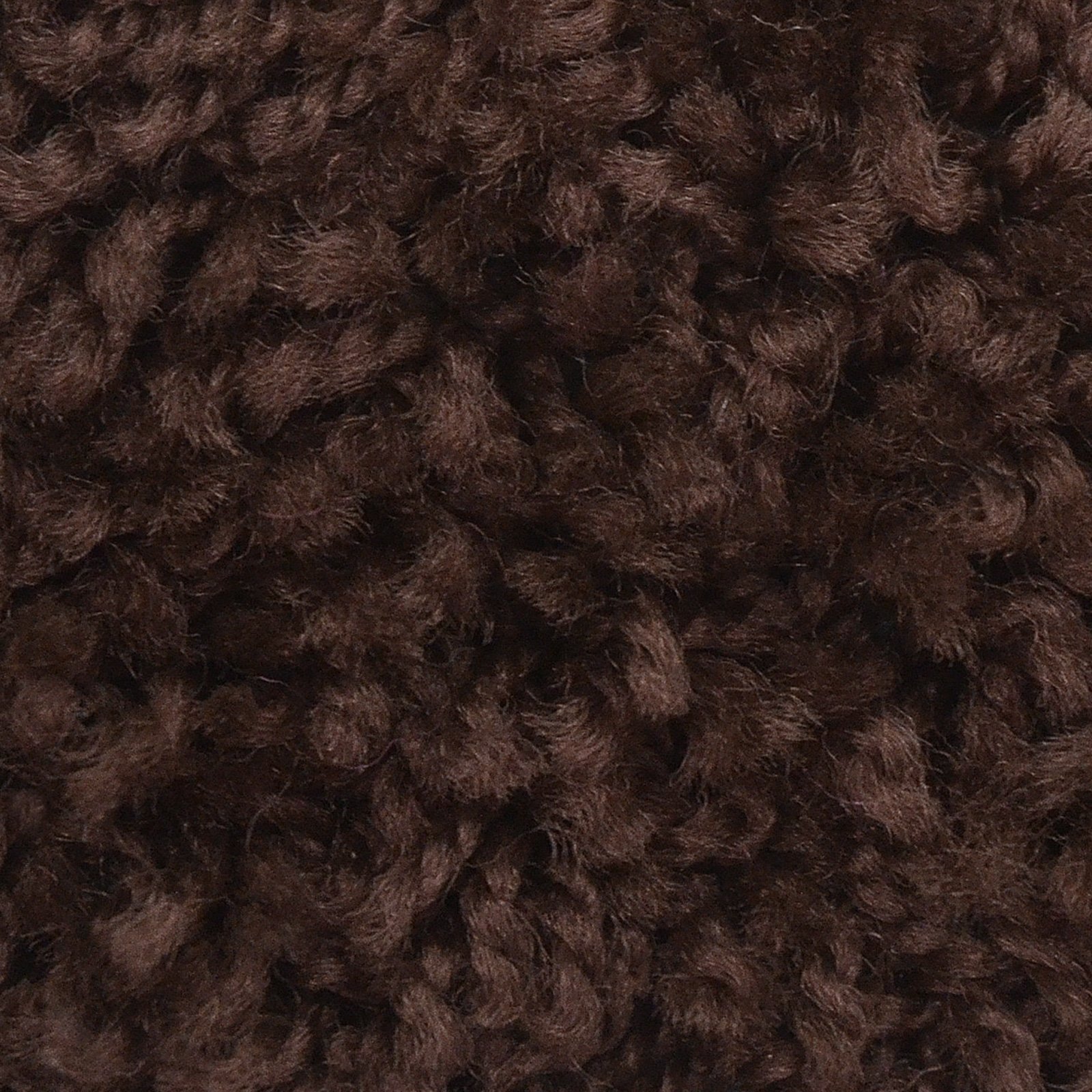 casa pura Tapis de Couloir Tapis Shaggy | Tapis Poil Long | Fabriqué en Allemagne | Accueil, Tapis de Passage | Tailles et Couleurs au Choix | Barcelona, 100x350cm - Marron foncé