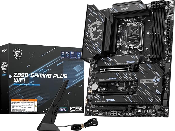 Combo Procesador Intel Core Ultra 7 265KF y Motherboard MSI Z890 Gaming Plus WiFi miniatura 5