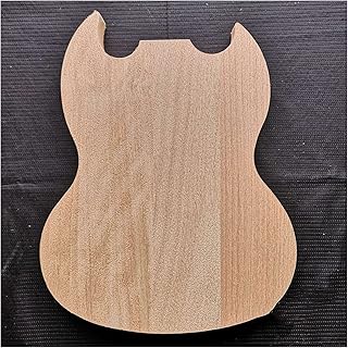 TSTS DIY Mahogany Guitar Body for SG Style Electric Guitar Body Guitar DIY Accessory