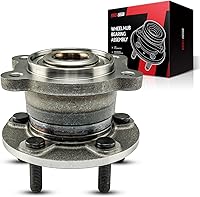 Vista 28 de Conjunto de cojinetes de buje de rueda delantera Torchbeam 513347 para Mazda CX-5 2013-2022, 2014-2021 Mazda 6 Rodamiento de rueda de 5 lengüetas