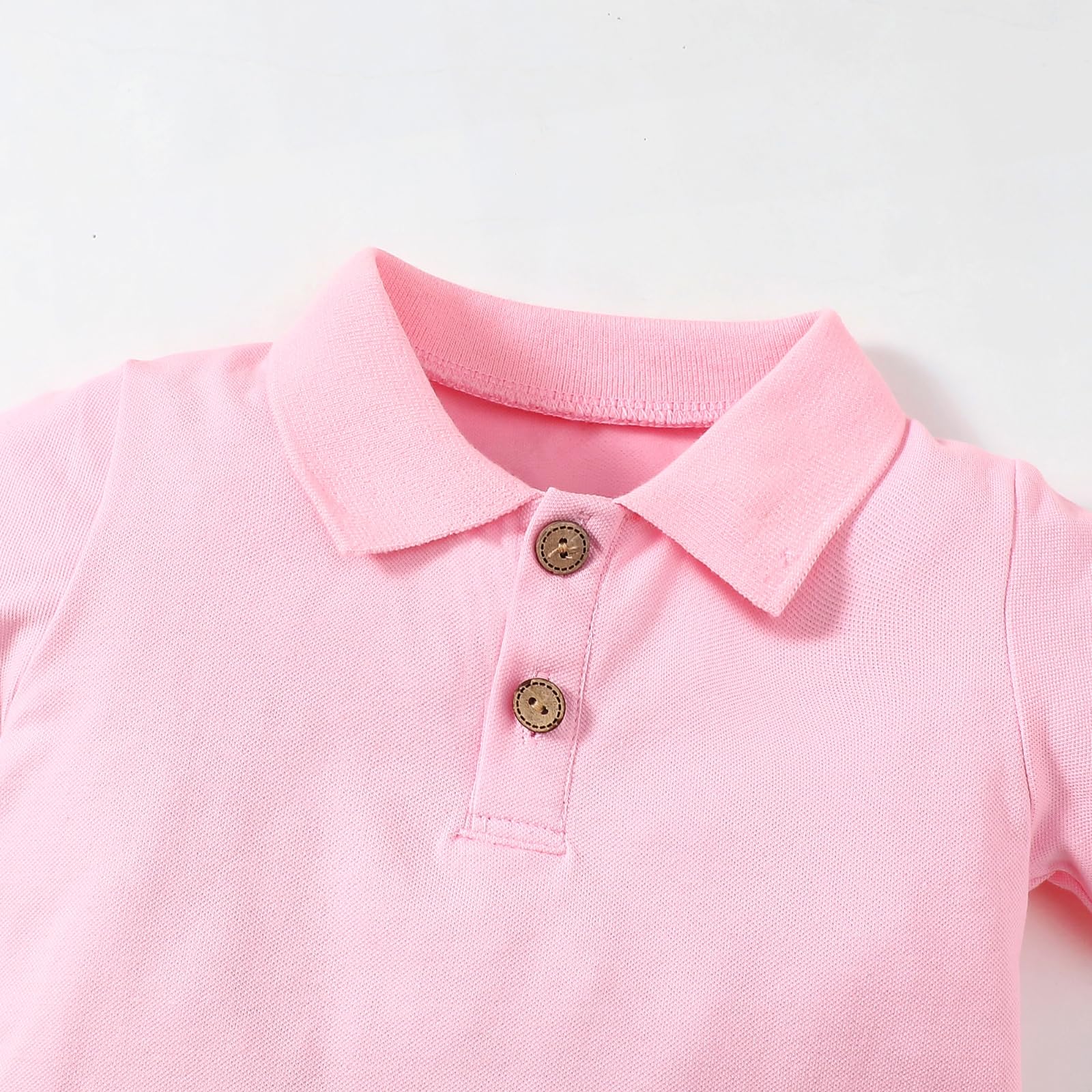 Yanmucy Ensemble de Vêtementsd 'été pour Bébé Garçon Polo à Manches Courtes pour Garçon Short Solide à Taille élastique Vêtements T Shirt Tops Shorts Casual 1-6 ans