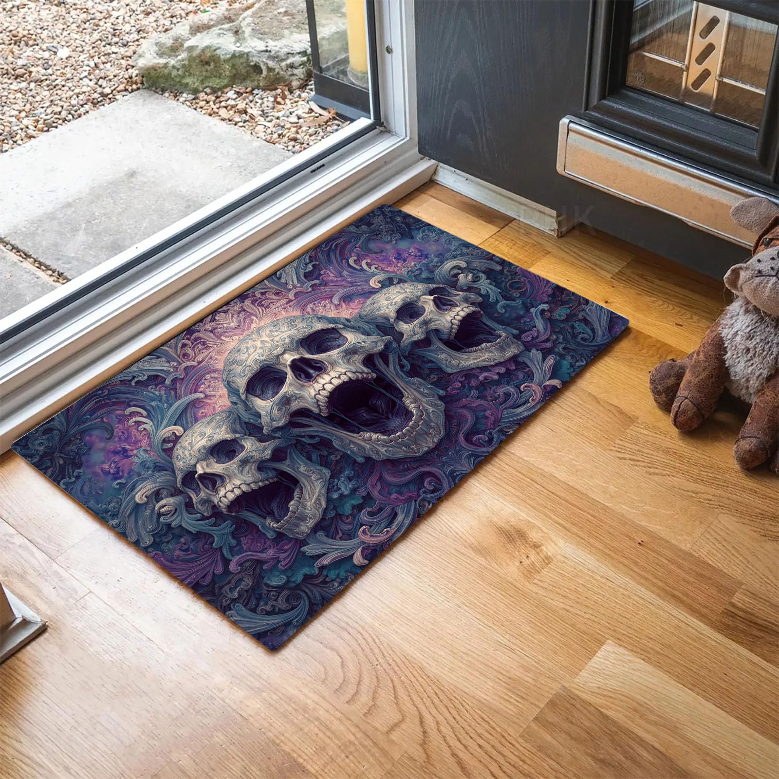 Tapis d'entrée d'intérieur absorbant pour éviter les glissades
